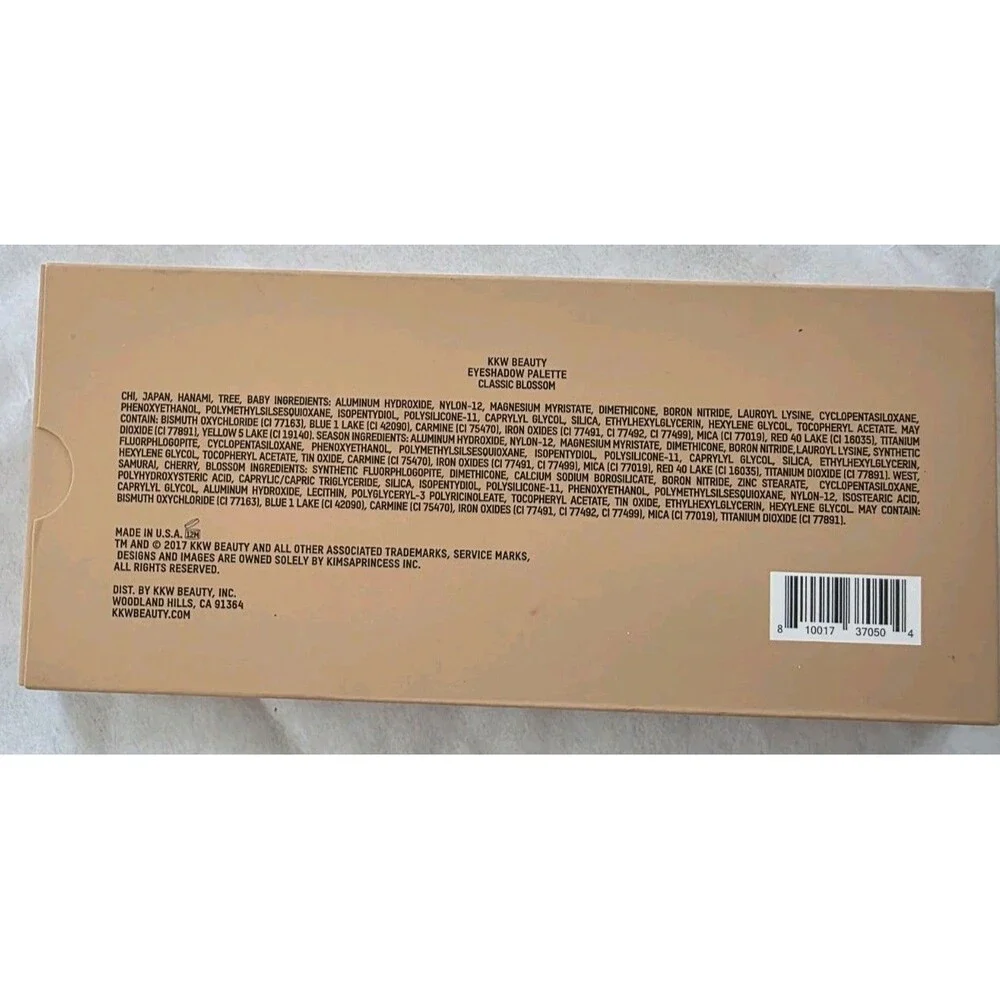 BRAND NEW KKW Beauty Eyeshadow Palette Classic Blossom HTF